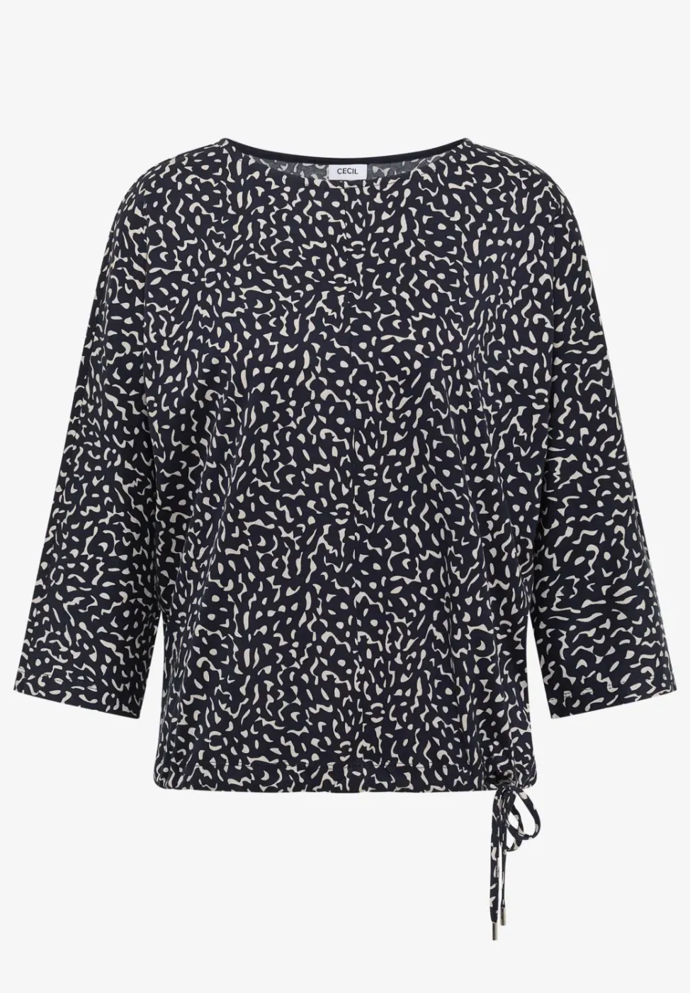 Shirt met minimale print