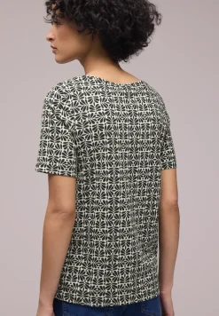 Shirt met minimale print