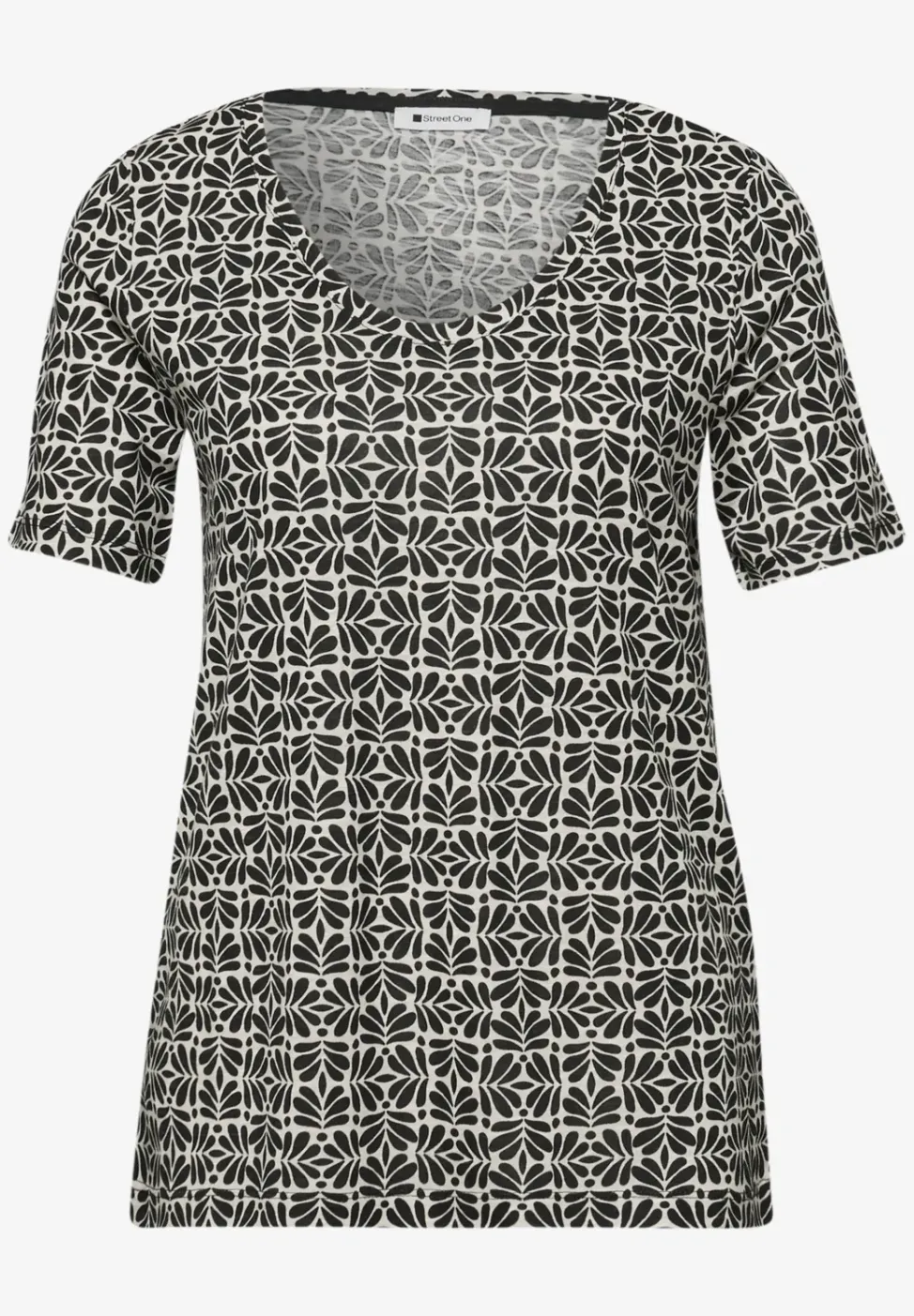 Shirt met minimale print