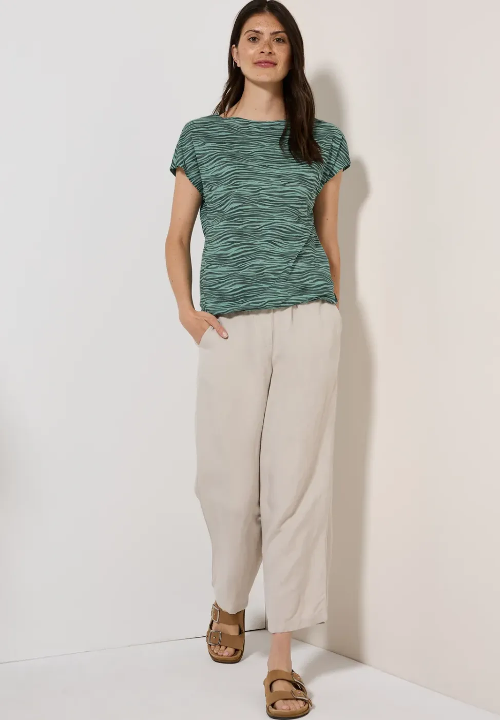 Shirt met minimale print