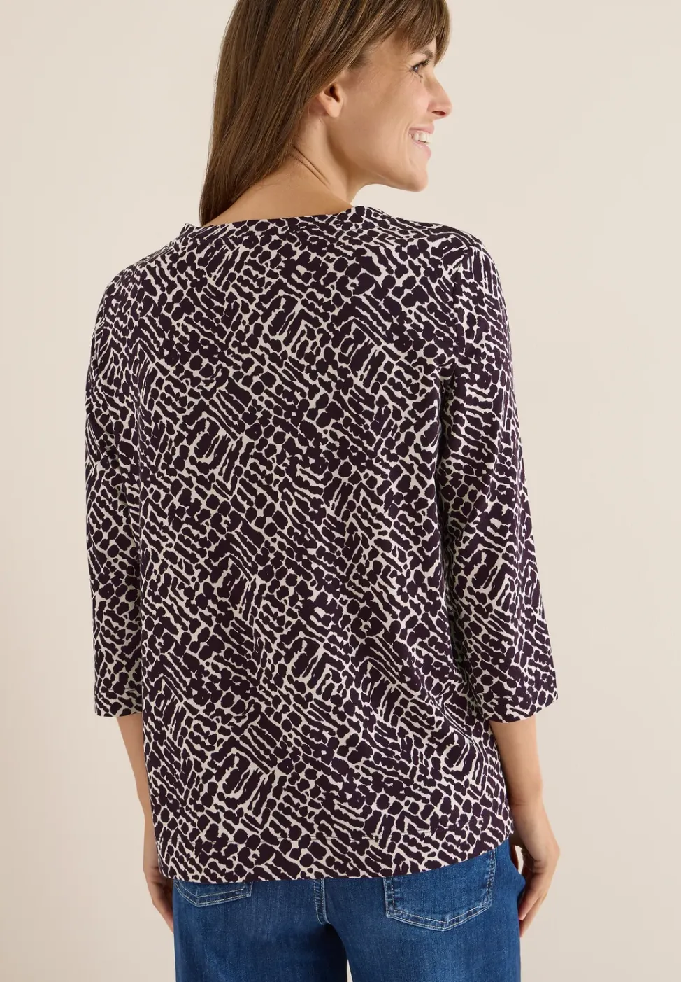 Shirt met minimale print