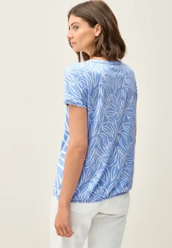 Shirt met mixprint