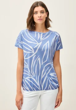 Shirt met mixprint