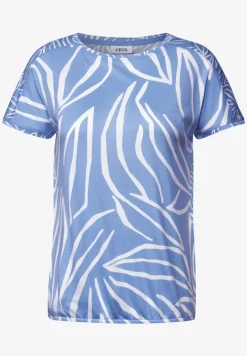Shirt met mixprint