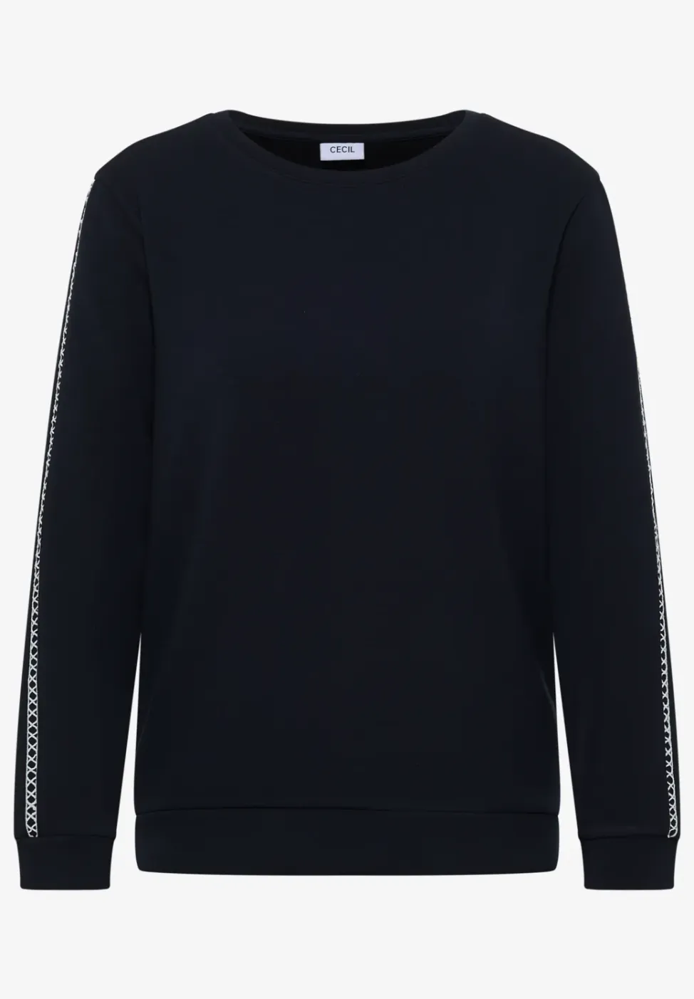 Shirt met mouwdetail