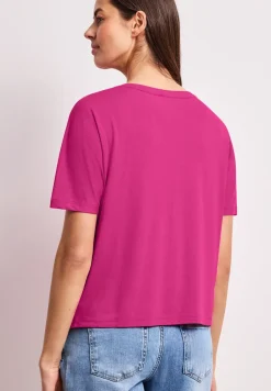 Shirt met overhangende schouders in tuniekstijl