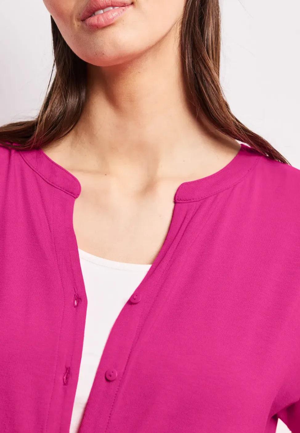 Shirt met overhangende schouders in tuniekstijl