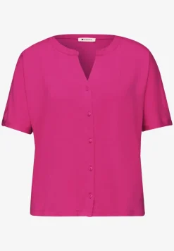 Shirt met overhangende schouders in tuniekstijl