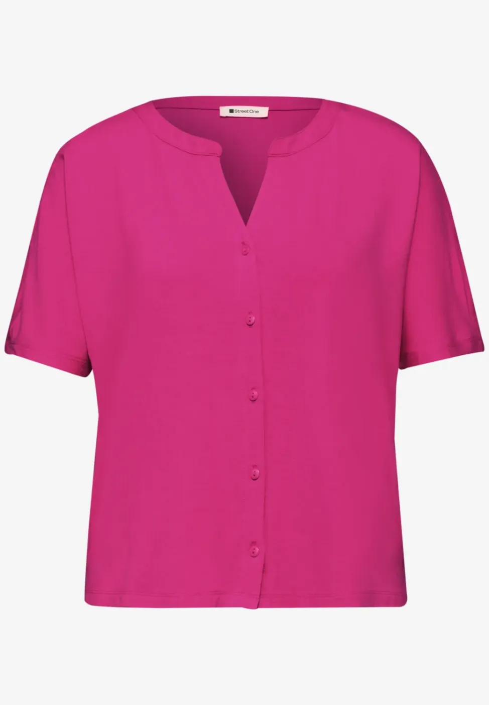 Shirt met overhangende schouders in tuniekstijl