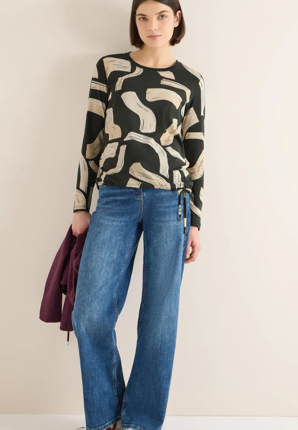 Shirt met patroon