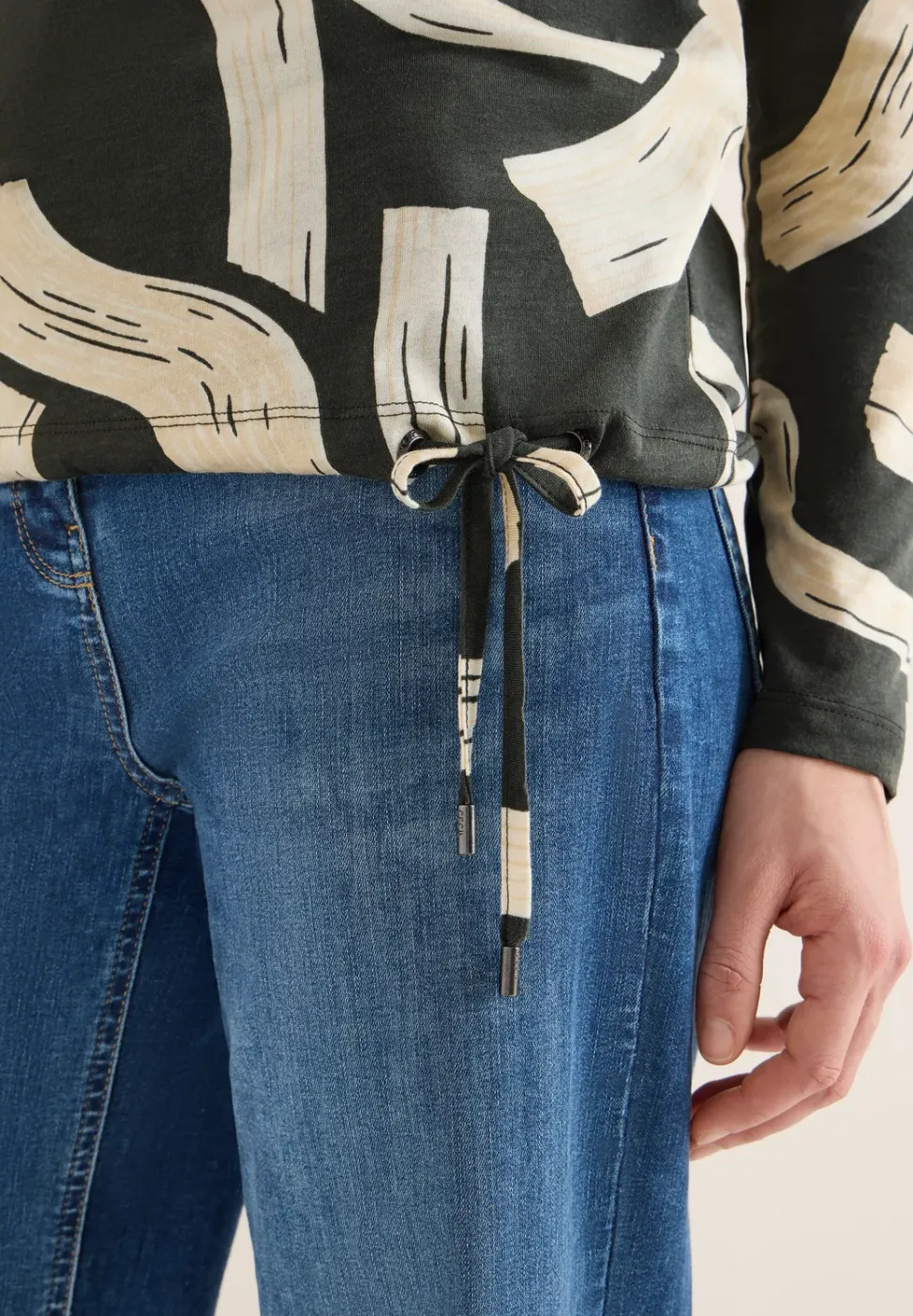 Shirt met patroon