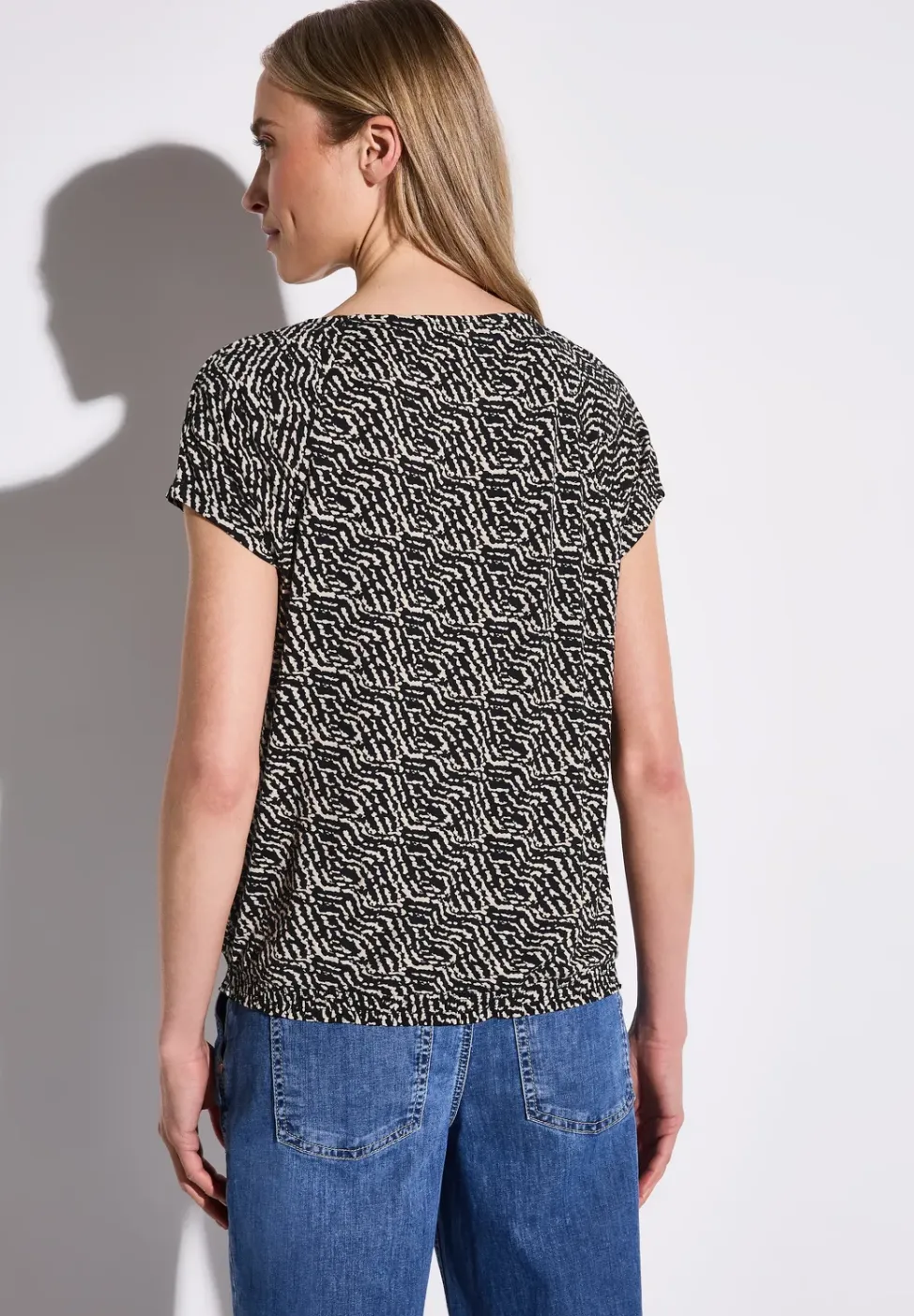 Shirt met patroon