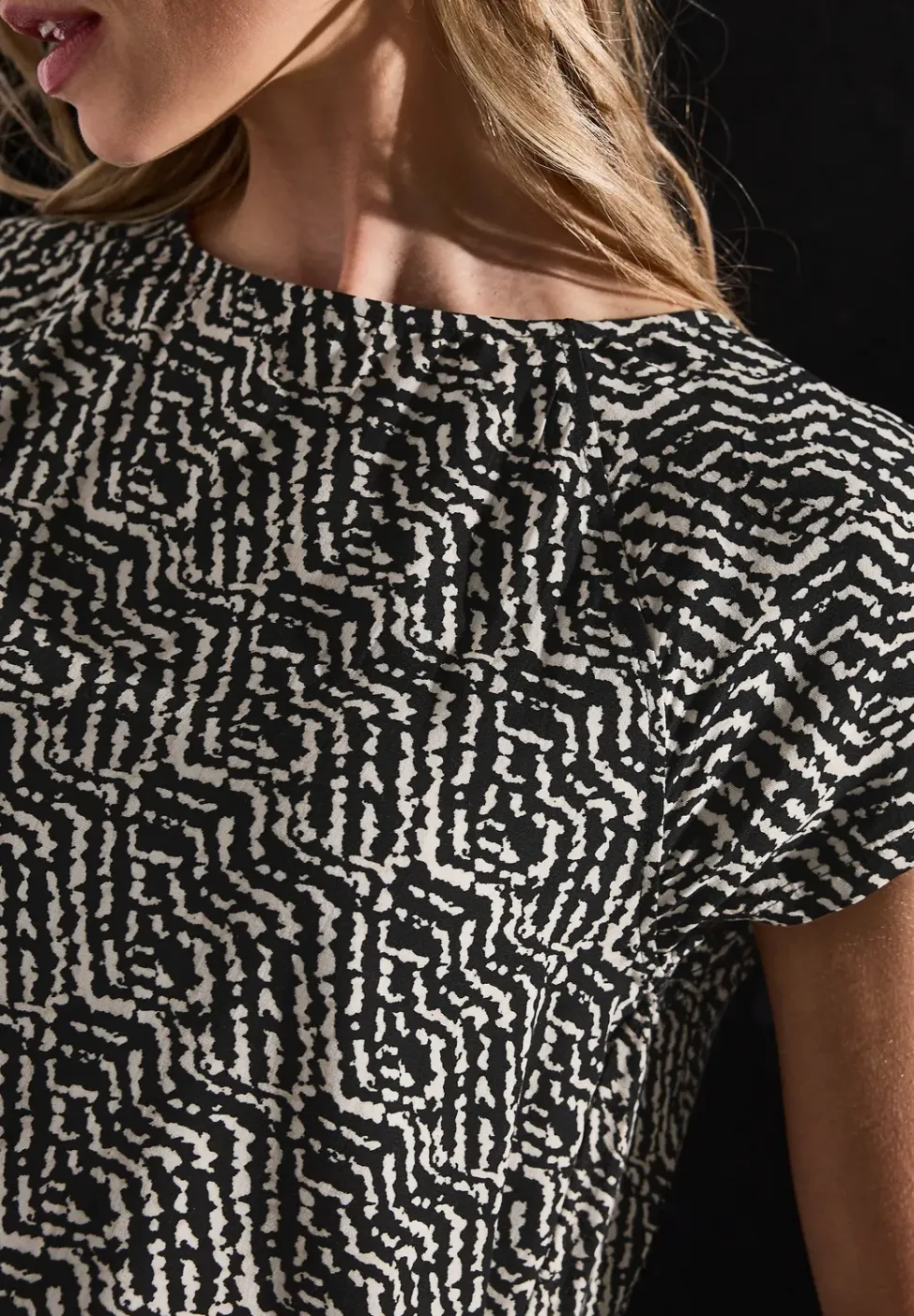 Shirt met patroon