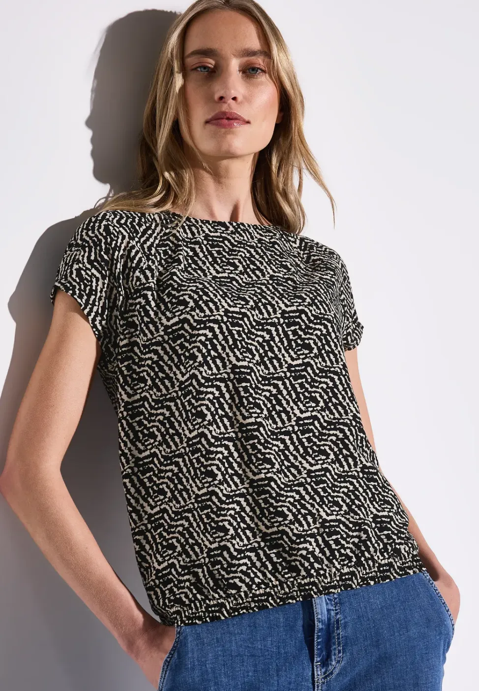 Shirt met patroon