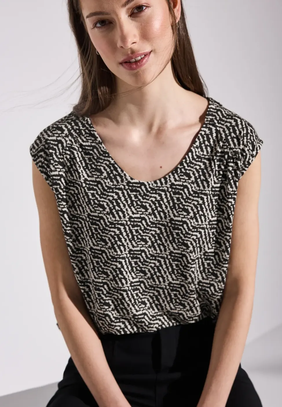 Shirt met patroon