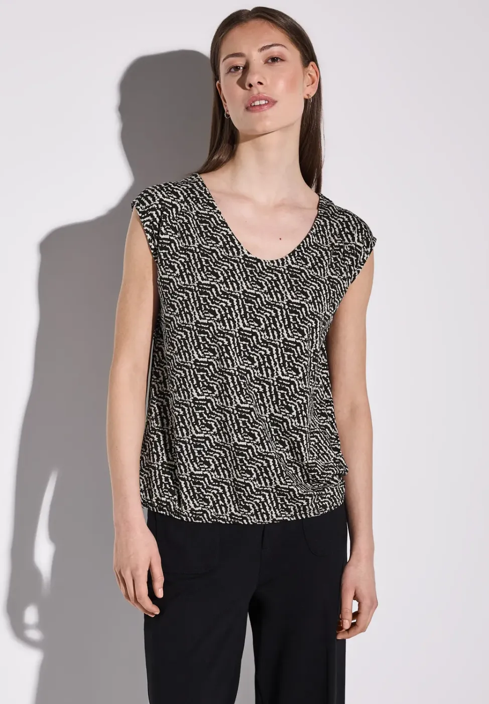 Shirt met patroon