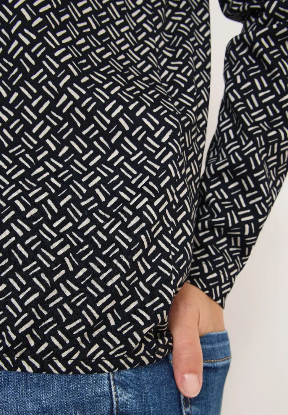 Shirt met patroon