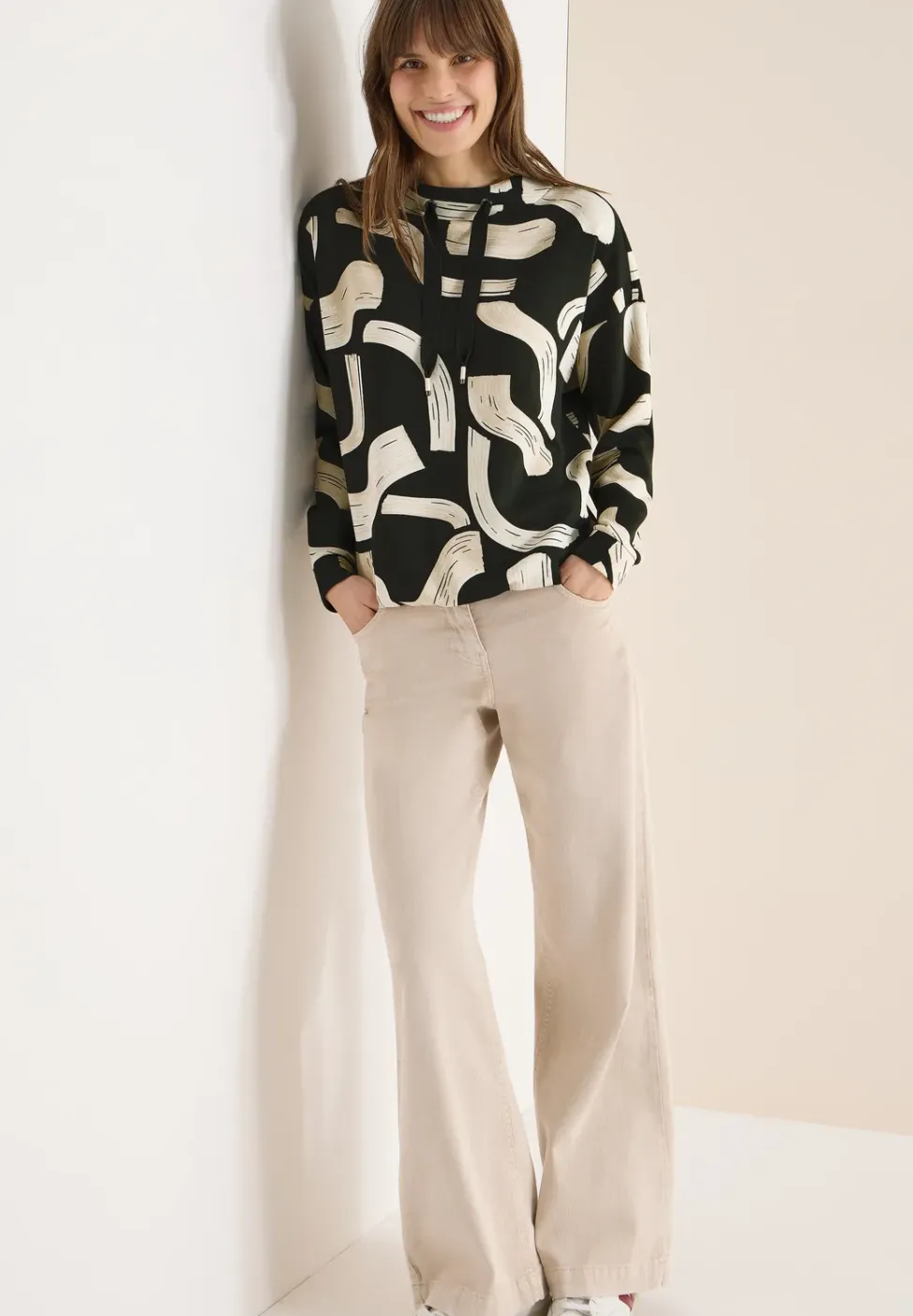 Shirt met patroon