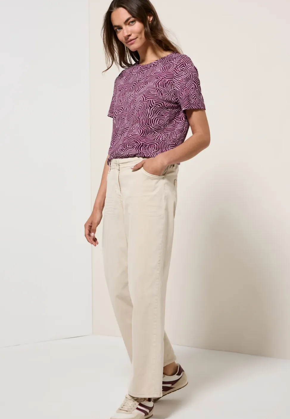 Shirt met patroon