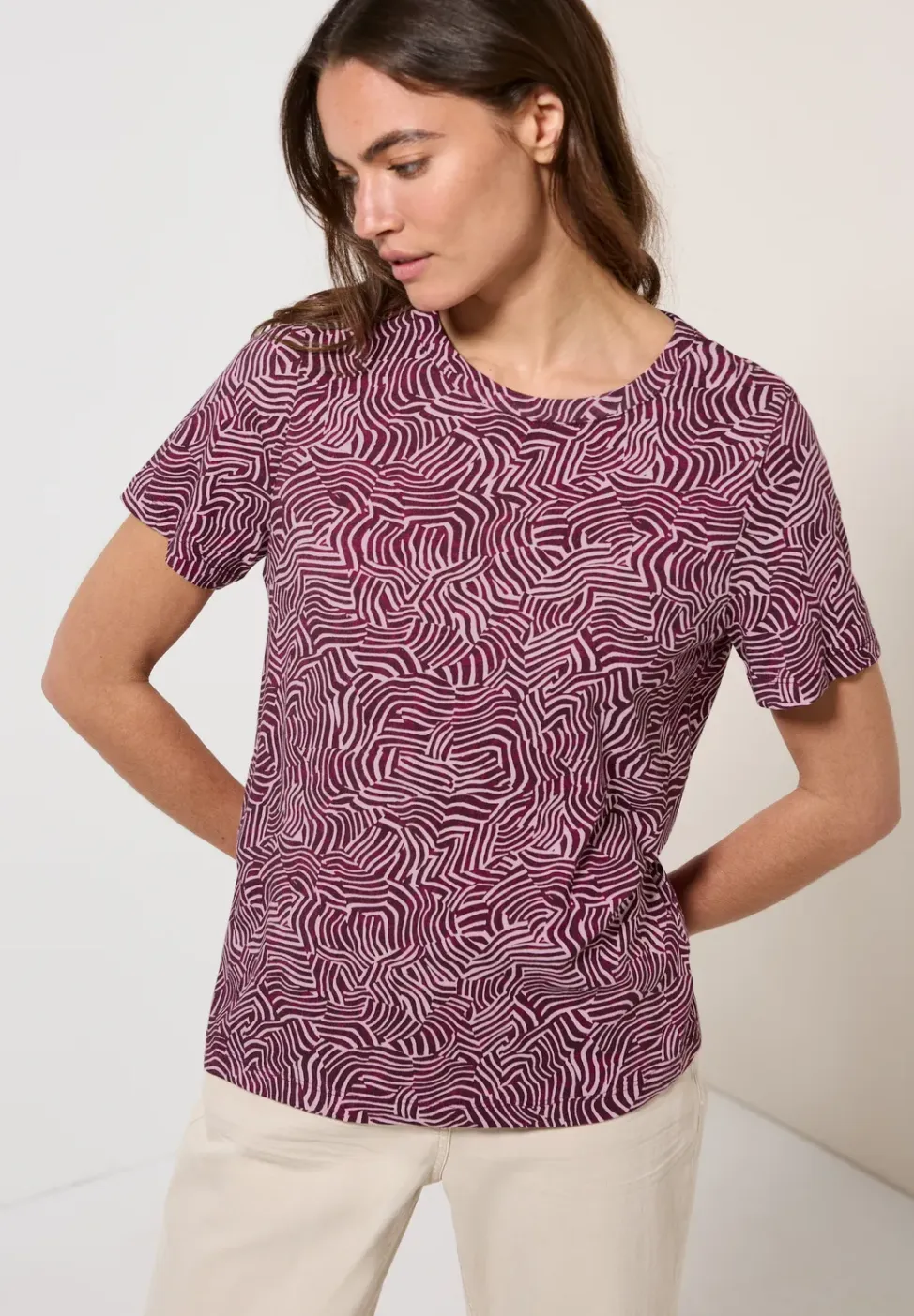 Shirt met patroon