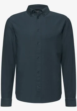 Shirt met piquéstructuur
