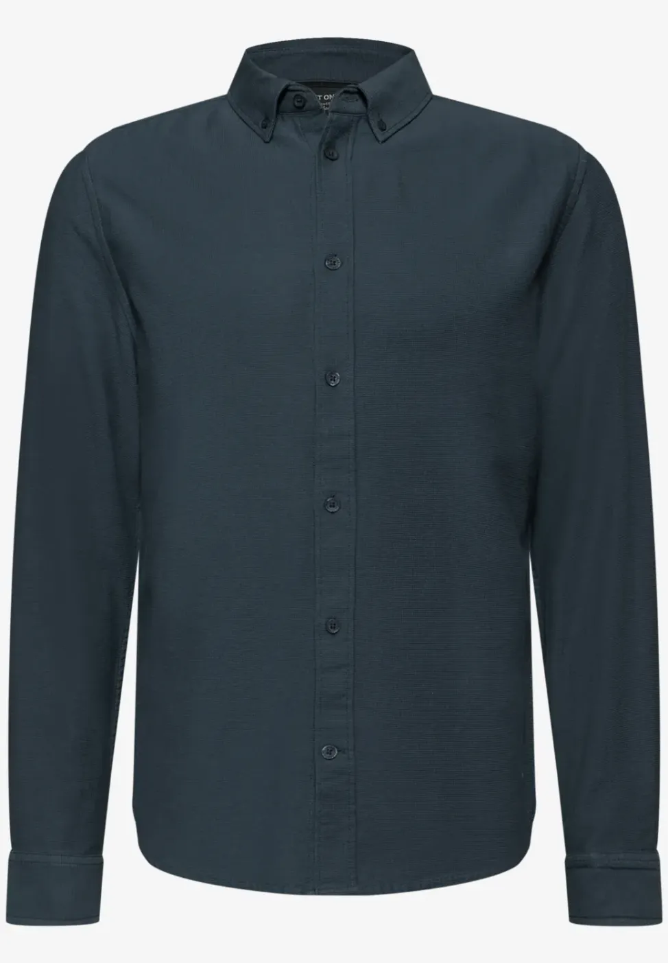 Shirt met piquéstructuur