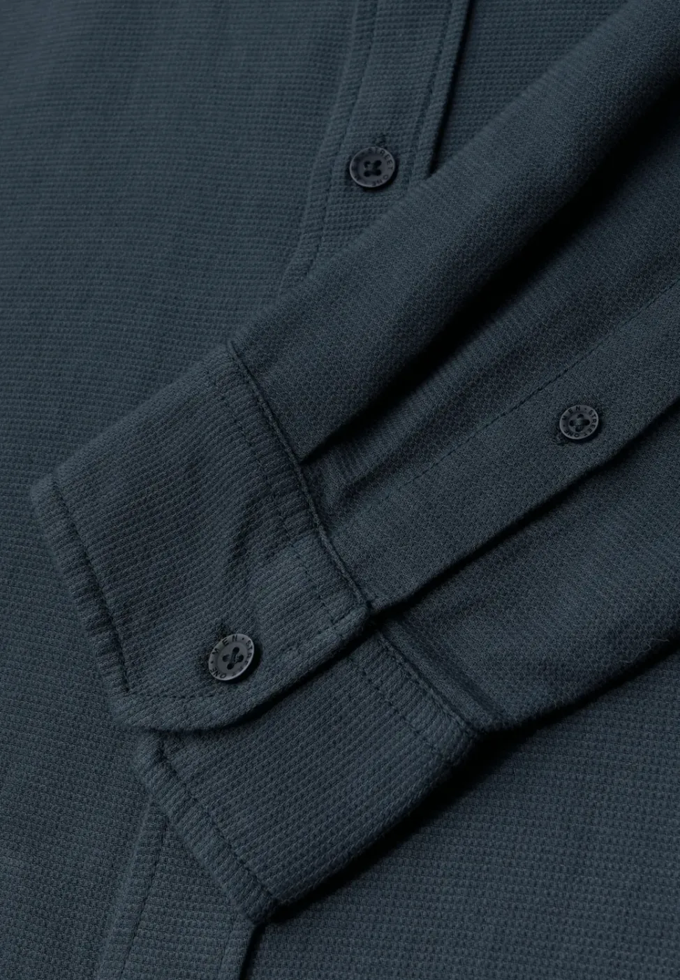 Shirt met piquéstructuur