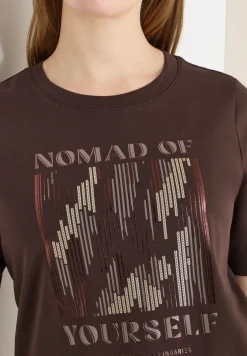 Shirt met print aan de voorkant