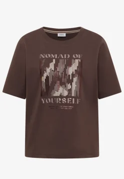 Shirt met print aan de voorkant
