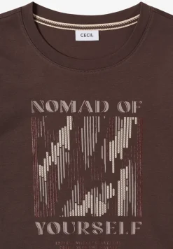 Shirt met print aan de voorkant