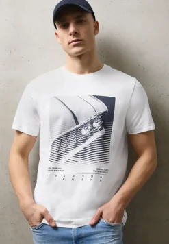 Shirt met print aan de voorkant