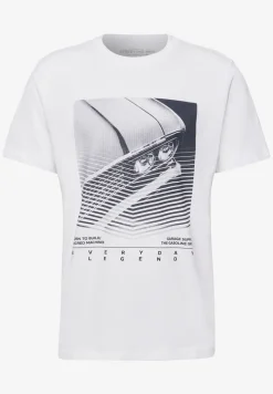 Shirt met print aan de voorkant