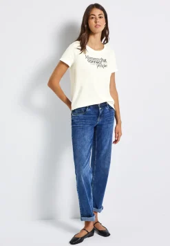 Shirt met print aan de voorkant