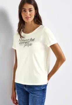 Shirt met print aan de voorkant
