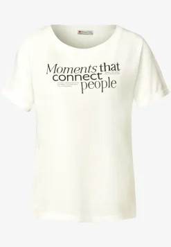 Shirt met print aan de voorkant