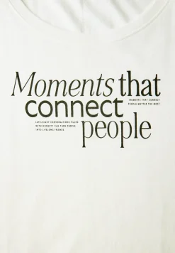Shirt met print aan de voorkant