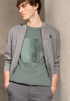 Shirt met print aan de voorkant