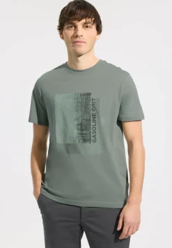 Shirt met print aan de voorkant