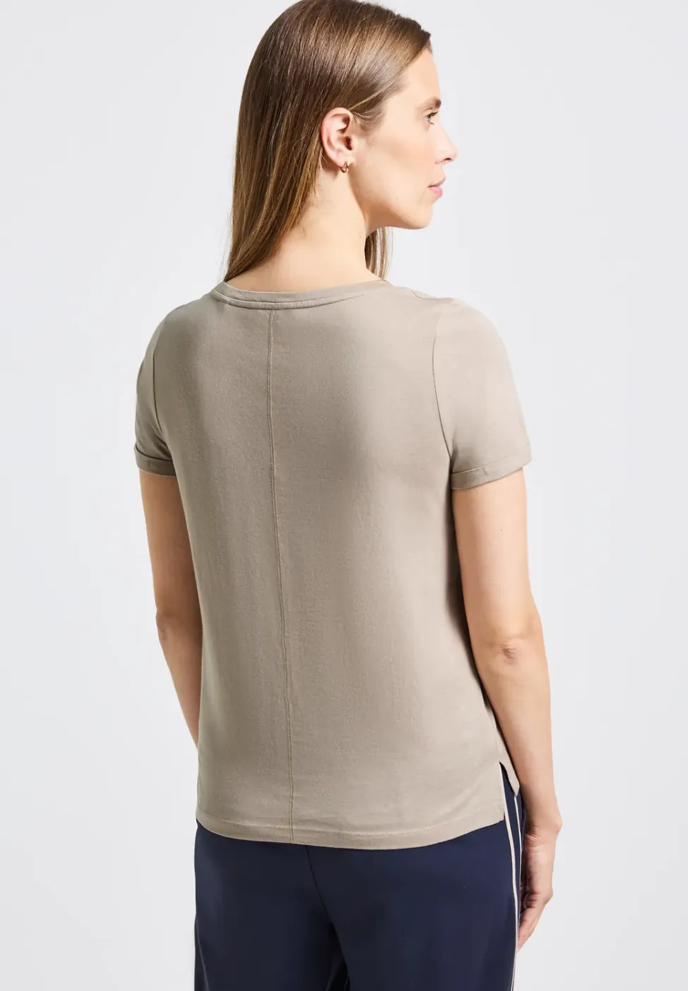Shirt met print aan de voorkant