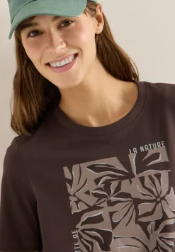 Shirt met print aan de voorkant