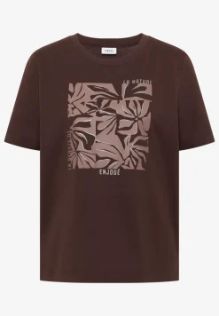 Shirt met print aan de voorkant