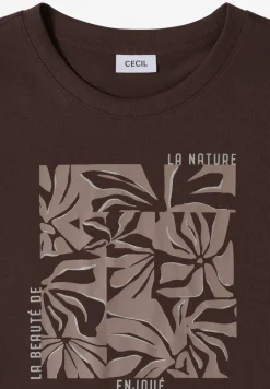 Shirt met print aan de voorkant