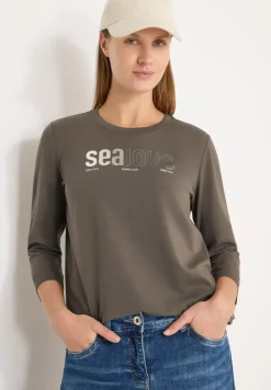 Shirt met print aan de voorkant