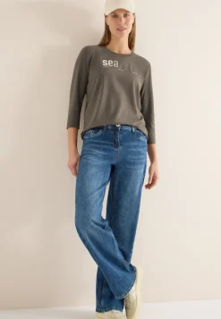 Shirt met print aan de voorkant
