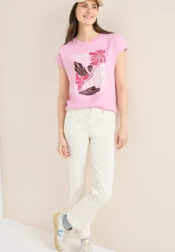 Shirt met print aan de voorkant