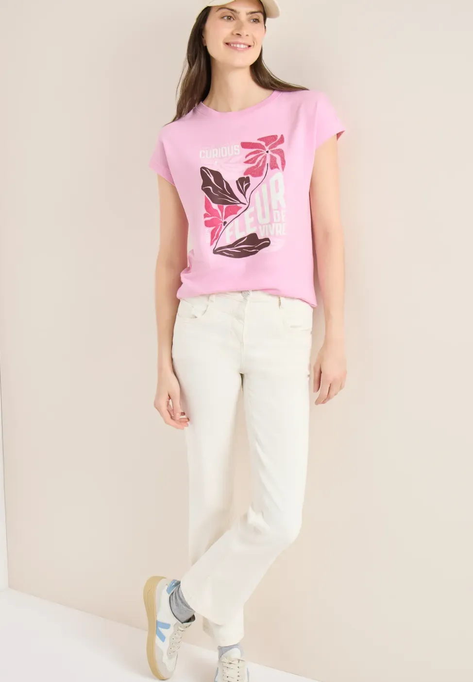 Shirt met print aan de voorkant