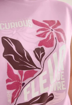 Shirt met print aan de voorkant