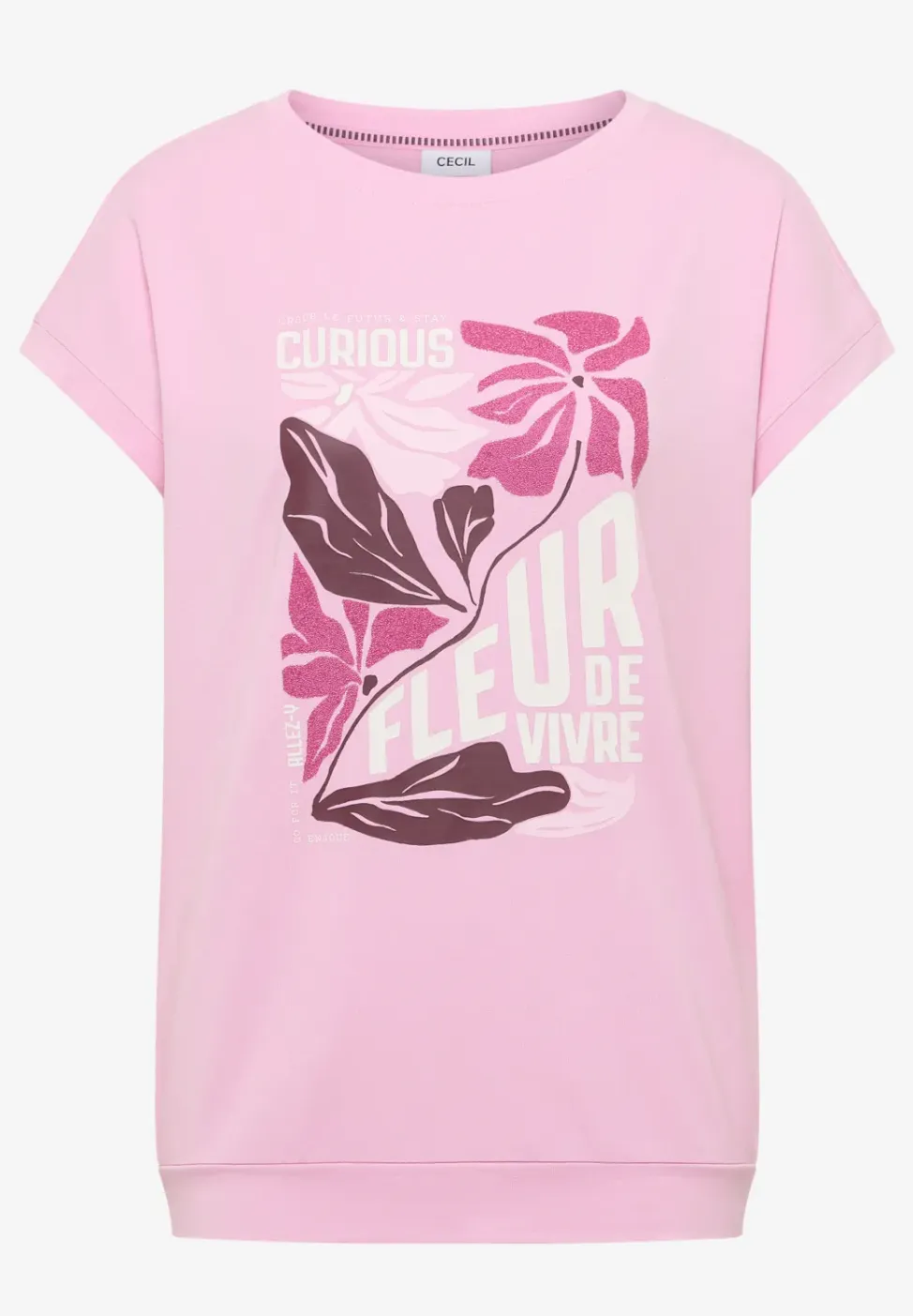Shirt met print aan de voorkant