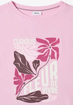 Shirt met print aan de voorkant