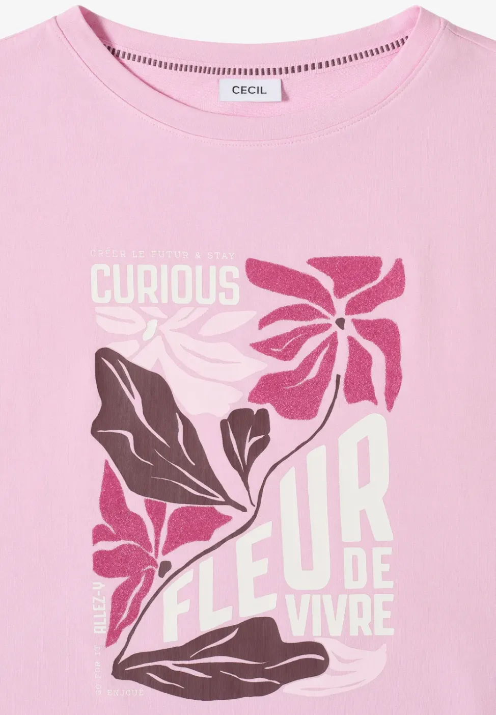 Shirt met print aan de voorkant